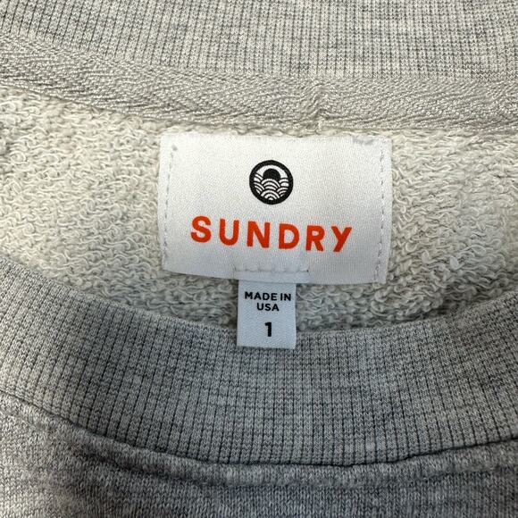 Sundry Hang Loose Crewneck Sweatshirt Size 1 or small - Picture 7 of 10